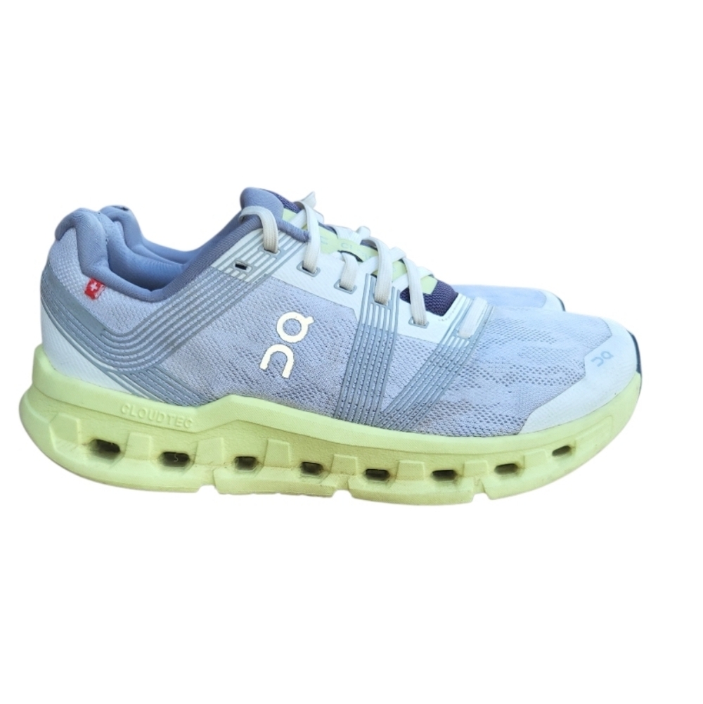 On Cloud Running Cloudgo Athletic Tennis Run Shoe Sneaker Gray White Hey Women 9 - Picture 16 of 16